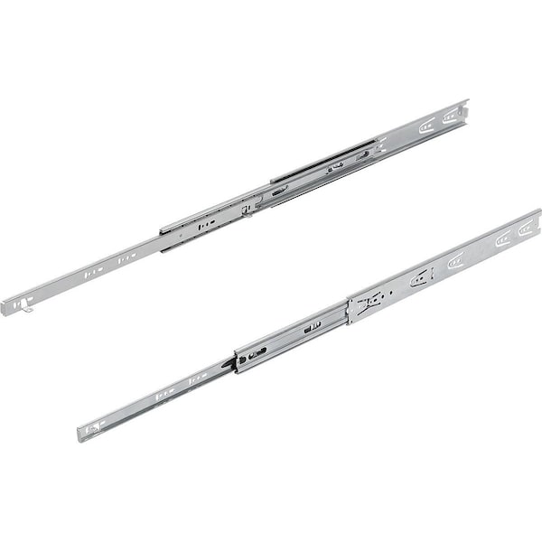 Telescopic Rail L=600 12, 7X50, Over Extension S=638, Fp=60, Steel Galvanized And Passivated, Surface